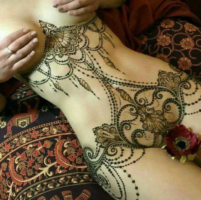 Intimate bridal mehndi design for wedding celebrations - Magical Waxing Atlanta